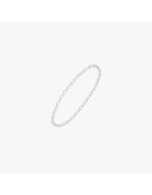 INDIRA Inel din aur 14K Gold Chain - Aur Alb