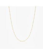 INDIRA Lant din argint Golden Beaded