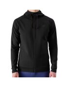 inny Hanorac sport barbatesc 4F - model FNK M512 - negru intens - material elastic - poliester
