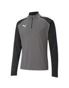 inny Hanorac sport barbati Puma teamLIGA - gri-negru - material uscat rapid -