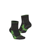 Inov-8 Set 2 perechi sosete sport Poliamida/Lycra - Negru/Verde - Verde/Negru