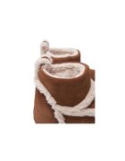 Inuikii Ghete dama 304362620 - Piele naturala - Maro - Maro