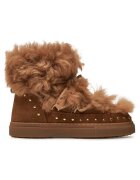 Inuikii Ghete dama 304363092 - Piele naturala - Maro - Maro