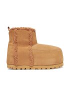 Inuikii Ghete de zapada Chunky Boot 1002.005 - bej - piele naturala -