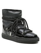 Inuikii Ghete de zapada pentru femei - 303117146 - piele naturala - negru