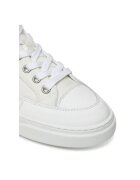 Inuikii Pantofi sport barbati - 50102 - Textil - Alb