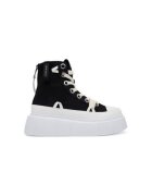 Inuikii Pantofi sport dama - 30103-025 - Textil - 41 EU - Alb/Negru - Alb/Negru
