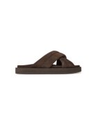 Inuikii Slapi barbati 50102 - Piele naturala - Maro - Maro