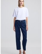 Ipekyol Blugi crop drepti - Albastru inchis/Albastru