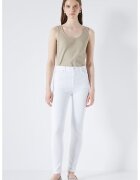Ipekyol Blugi slim fit - Alb/Alb optic
