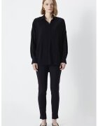 Ipekyol Bluza lejera cu guler - Negru