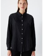 Ipekyol Camasa regular fit cu nasturi - Gri antracit