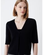 Ipekyol Cardigan cu model uni si decolteu in V - Negru