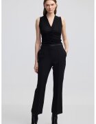 Ipekyol Pantaloni capri regular fit - Negru