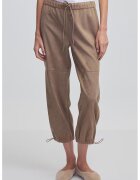 Ipekyol Pantaloni crop cu talie inalta - Bej