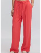 Ipekyol Pantaloni cu croiala ampla si buzunare - Coral