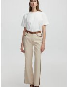 Ipekyol Pantaloni drepti cu buzunare - Maro/Bej