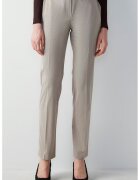 Ipekyol Pantaloni eleganti cu doua buzunare oblice frontale - Maro taupe deschis