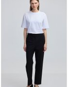 Ipekyol Pantaloni regular fit cu talie medie - Negru