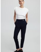 Ipekyol Pantaloni slim fit cu pensa - Albastru ultramarin