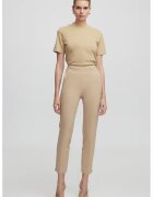 Ipekyol Pantaloni uni skinny cu talie inalta - Maro deschis