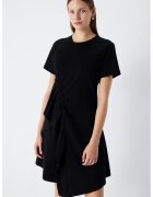 Ipekyol Rochie cu model uni si buzunare laterale - Negru