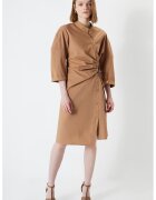 Ipekyol Rochie din bumbac cu croiala dreapta - Caramel