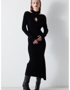 Ipekyol Rochie maxi cu decupaje - Negru