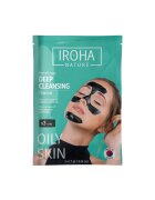 IROHA NATURE Masca exfolianta Iroha pentru fata cu carbune activ - 3x7g
