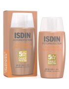 ISDIN Crema colorata cu textura lejera Fusion Water MAGIC Color Mediu - SPF 50 - pentru protectie solara - 50 ml