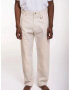 ISNURH Pantaloni drepti fit cu buzunare frontale - Bej