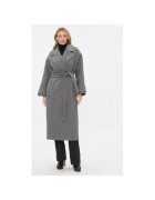 Ivy Oak Palton dama - 303365349 - Lana/Poliamida - Gri - Gri