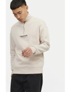 Jack & Jones Bluza barbati - 304367281 - Poliester/Bumbac - Bej - Bej