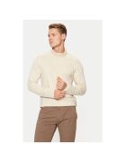 Jack and Jones Bluza barbati - 304516696 - Bumbac - Bej - Bej