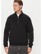 Jack and Jones Bluza barbati - 304782503 - Poliester/Bumbac - Negru - Negru