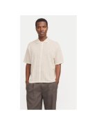 Jack & Jones Camasa barbati - 304778261 - Poliester reciclat/Bumbac - Bej - Bej