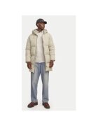 Jack and Jones Geaca barbati - 304516467 - Poliester reciclat/Poliester - Bej - Bej