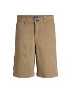Jack and Jones Pantaloni scurti baieti Jack Jones Junior - 12268938 - Bumbac - Maro - Maro