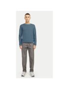 Jack & Jones Pulover barbati - 304514227 - Bumbac organic/Bumbac - Albastru - Albastru