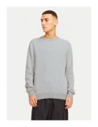 Jack and Jones Pulover barbati - 304514234 - Bumbac organic/Bumbac - Gri - Gri