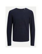 Jack and Jones Pulover barbati - 304514333 - Bumbac organic/Bumbac - 2XL INTL - Albastru