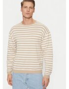 Jack and Jones Pulover barbati - 304800818 - Bumbac - Bej - Bej