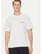 Jack and Jones Tricou barbati - 304778384 - Bumbac - Alb - Alb