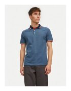 Jack and Jones Tricou barbati - 304899041 - Bumbac organic - XS INTL - Albastru