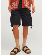 Jack  Jones Bermude cargo relaxed fit - Negru