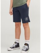 Jack & Jones Bermude slim fit cu banda elastica in talie Swift - Bleumarin