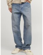 Jack  Jones Blugi ampli cu aspect decolorat Alex 308 - Albastru prafuit
