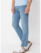 Jack  Jones Blugi crop slim fit - Albastru inchis