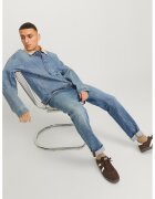 Jack  Jones Blugi cu croiala dreapta - Albastru