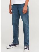 Jack & Jones Blugi regular fit cu aspect decolorat - Albastru inchis